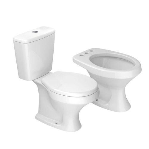 Combo Sanitarios Inodoro Tapa Mochila Bidet Baño Deca Ravena