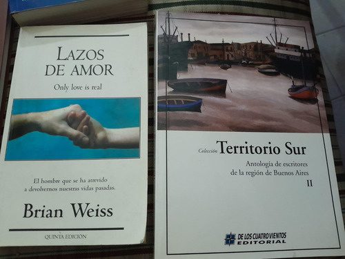 Combo Libros Lazos Amor Brian Weiss Territorio Sur Bs As (Usado)