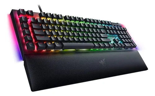 Teclado Gamer Razer Blackwidow V4 Yellow Switch Inglés