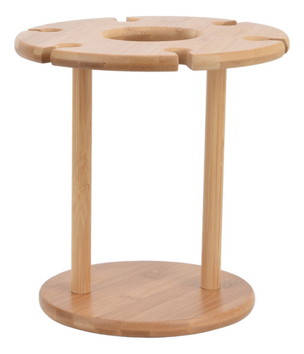 Soporte Para Copas De Vino De Bambú, Moderno Y Minimalista,