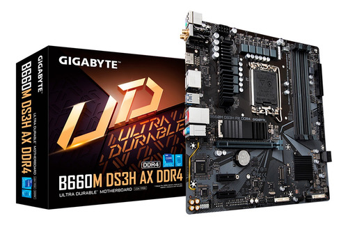 Mother Gigabyte B660m Ds3h Ax Intel 12va Lga1700 Ddr4 Wifi