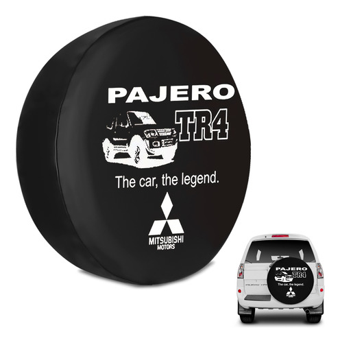 Capa Estepe Pajero Tr4 2002 2013 2014 Cadeado Personalizada