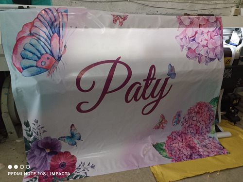 Lona Impresa Personalizada 1.7x2 Para Negocio Y Eventos