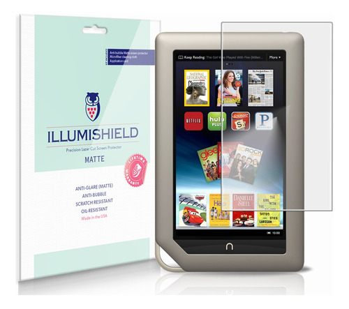 Illumishield Barne Noble Nook Tablet 7 Anti-glare Mate Hd