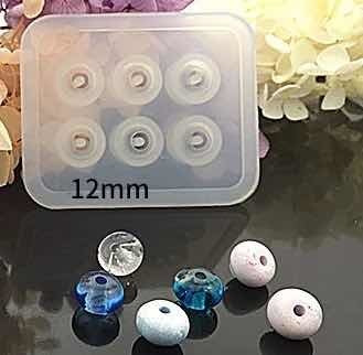 Imagen 2 de 2 de Silicona Moldes Para Resina Esfera Achatada