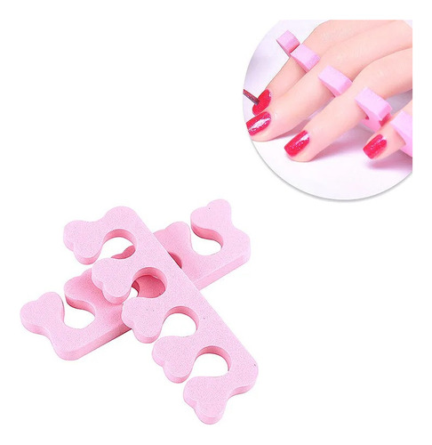 Separador De Dedos De Manicura Para Manos Y Pies X2 Nails