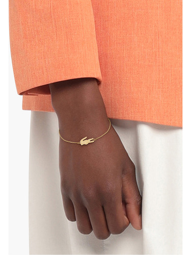 Pulsera Lacoste Crocodile Mujer Acero Inoxidable 2040048