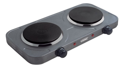 Fogão Elétrico Cooktop 2 Pratos 2000w 220v Portátil - Fame