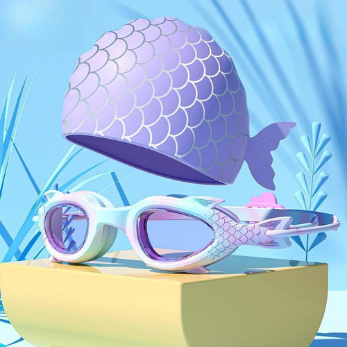 Gafas De Natación Capas De Natación Con Cabello Largo Y