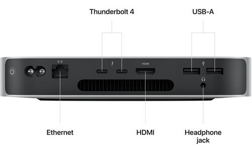 Mini PC Apple MAC MINI M2 Mac mini - 8GB de RAM - 512GB - 220V - Distribuidor Autorizado