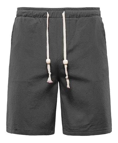 comprar Pantalones Cortos Para Hombre, Talla Grande, Cintura Elástic