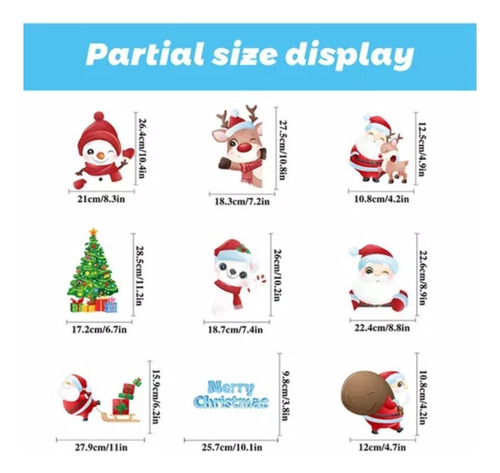 Adesivos Adesivos De Janela De Floco De Neve De Natal Para V