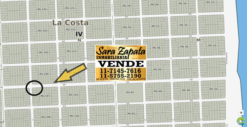 Calle 7 Esquina 68 Mar Del Tuyú Lotes De Terreno Baldíos Juntos O Separados Vende Sara Zapata Inmobiliaria