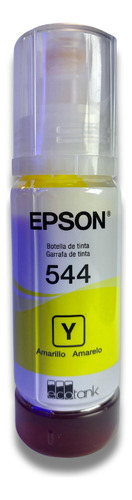 Recarga Refil Tinta Epson 544 Y L3150 L5190 Amarela