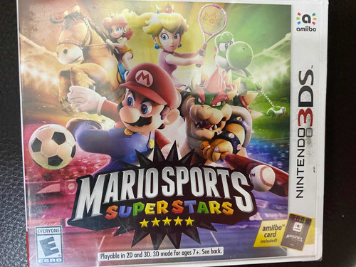 Videojuego Mario Sports Súper Stars Para Nintendo 3ds Nuevo