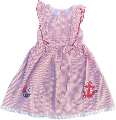 Vestidos Para Niña Primavera Tipo Marinero Ropa Americana