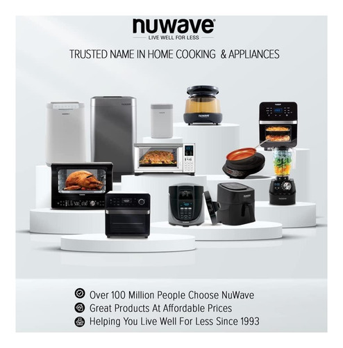 Cocina De Inducción De Precisión De Oro De Nuwave, Portátil,