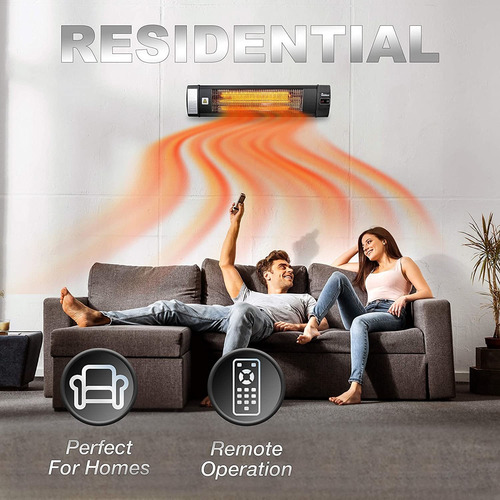 Imagen 4 de 8 de Calentador Eléctrico Dr Infrared Heater, Exterior/interior