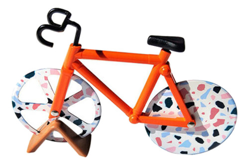 Cuchillos Cortadores De Pizza Pizza Slicer Bike De Acero Ino