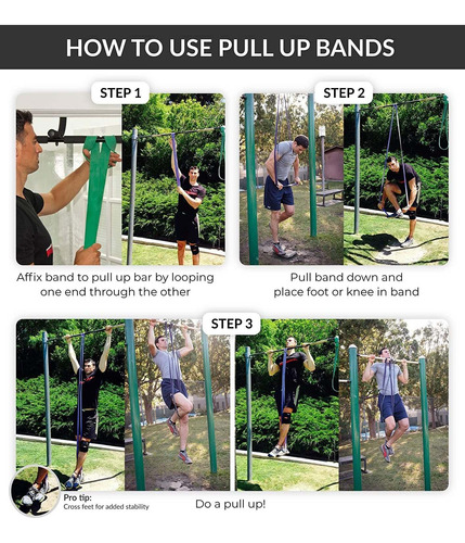 Functional Fitness Pull Up Assistance Bands - Set Of 1 Resis