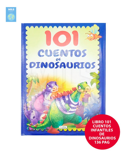 Libro 101 Cuentos Infantiles De Dinosaurios Por Dreams Art