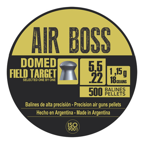 Poston Apolo Domed Field Airboss 5,5mm 18gr 500ud
