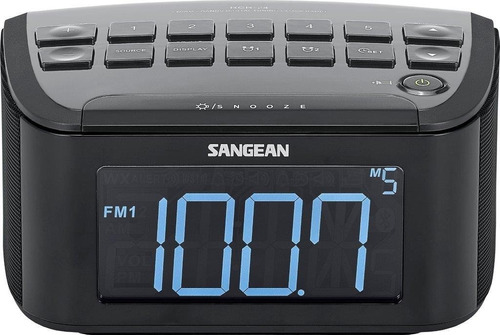 Sangean Rcr-24 Entrada Auxiliar Estereo Am Fm Radio Digital