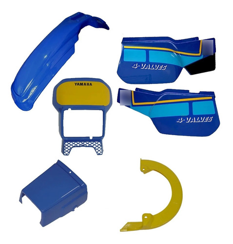 Kit Carenagem Par Tampa Paralama Rabeta Yamaha Tenere 600 