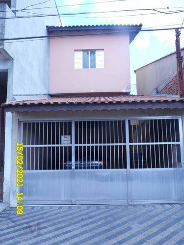 Imagem 1 de 24 de Sobrado Com 3 Dormitórios À Venda, 156 M² Por R$ 520.000 - Jardim Marek - Santo André/sp - So0448