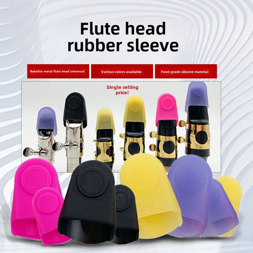 Protector De Gorra Para Clarinete Soprano Alto, Negro Medio