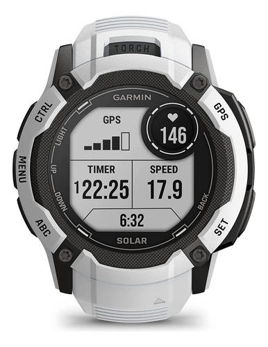 Reloj Inteligente Garmin Instinct 2x Solar Robusto Gps White