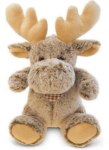 Desconcertado Supersoft Sentado Moose Plush 11