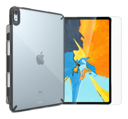 Funda Para iPad Air 4 10.9 Ringke Fusion Antigolpe + Vidrio