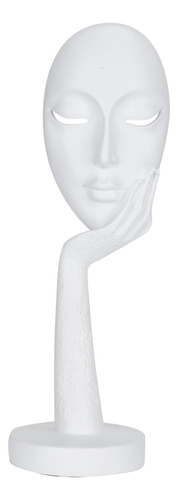 Estatua De Rostro Abstracto, Figura Nórdica, Máscara De Pers
