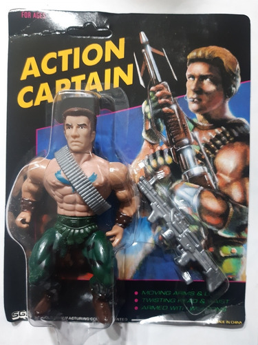 Action Captain Sungold Tipo Motu Bootleg Rambo Comando 03