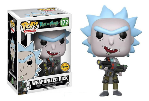 Funko Pop Weaponized Rick #172 (chase) - Rick And Morty