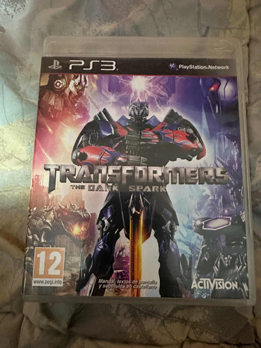 Transformer The Dark Spark Ps3 Pal Español