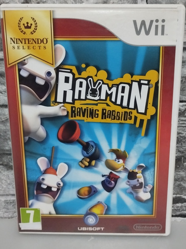 Rayman Raving Rabbids Cibjuego Físico Nintendo Wii Pal 