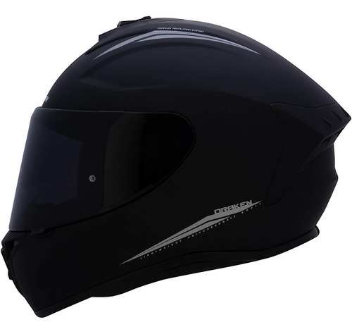 Imagen 2 de 7 de Casco Spartan Draken Solid