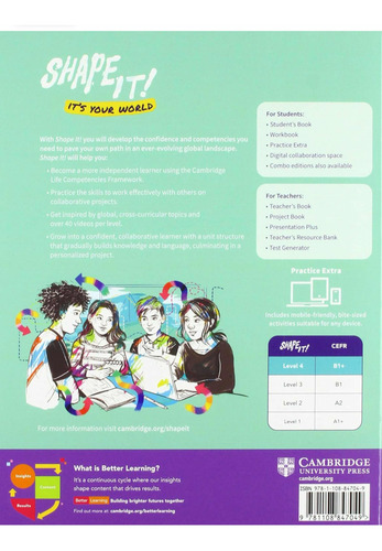 Libro Cambridge Shape It! 4 Its Your World