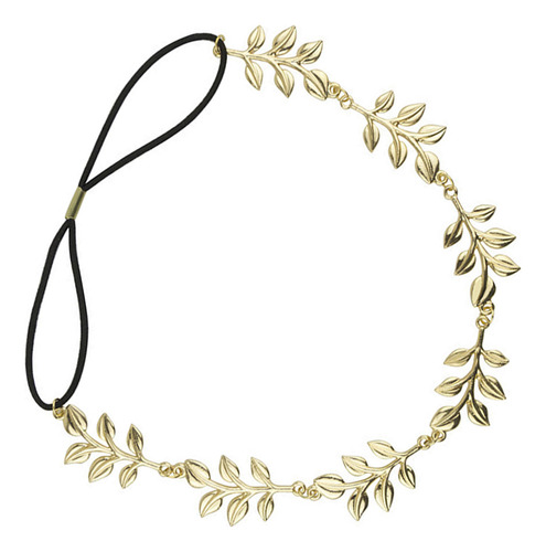 Diadema Elástica Con Hojas De Aleación Retro De 2 Piezas Par
