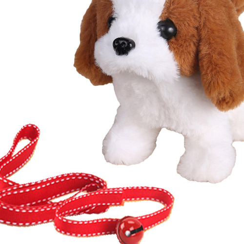 Mascota Electrónica Perro De Peluche Que Camina Corgi