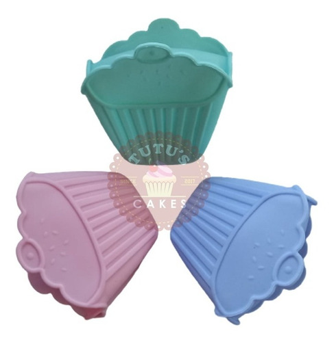 Agarradera Manopla De Silicona Cupcake Muffin X1