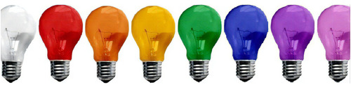 Lâmpada Incandescente Transparente Coloridas 40w 127v/220v Cor Verde 220v