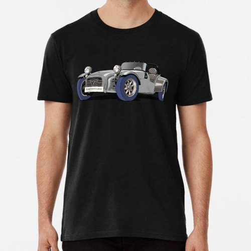 Remera Caterham Seven Sports Car In Grey Algodon Premium