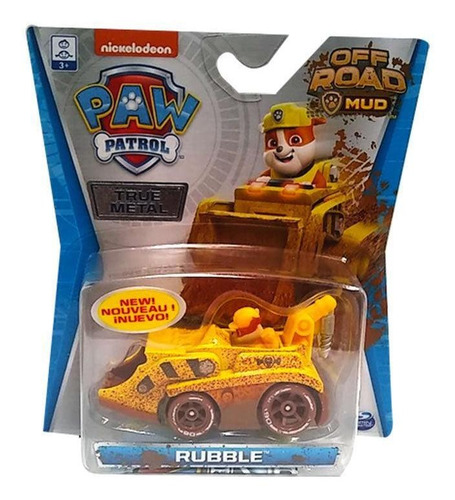 Paw Patrol Vehículos Die Cast - Rubble Off Road 6053257