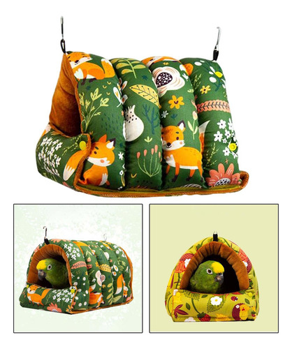Invierno Cálido Nido De Pájaro Cama For Dormir Loro