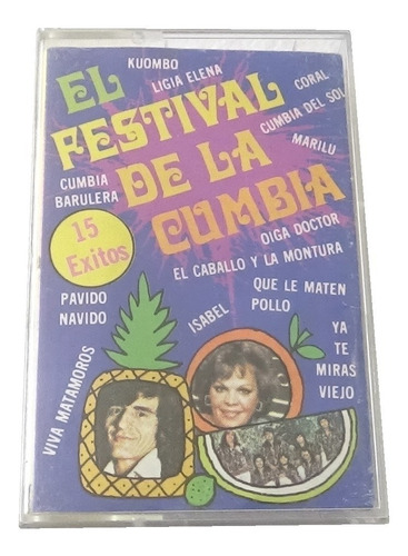 15 Exitos El Festival De La Cumbia Cassette 1984 Continental