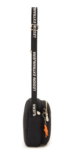 Bandolera Madryn Mini Cadenas Negro