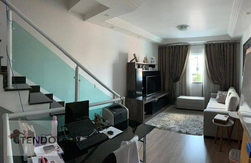 Imagem 3 de 9 de Sobrado Com 3 Dormitórios À Venda, 125 M² Por R$ 489.000,00 - Vila Bela Vista - Santo André/sp - So0308